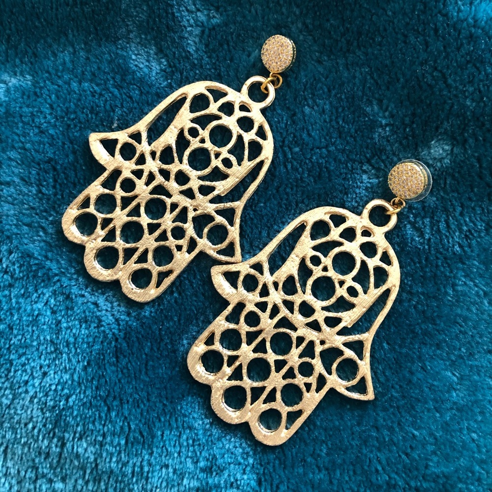 Bauble Bar Gold Earrings